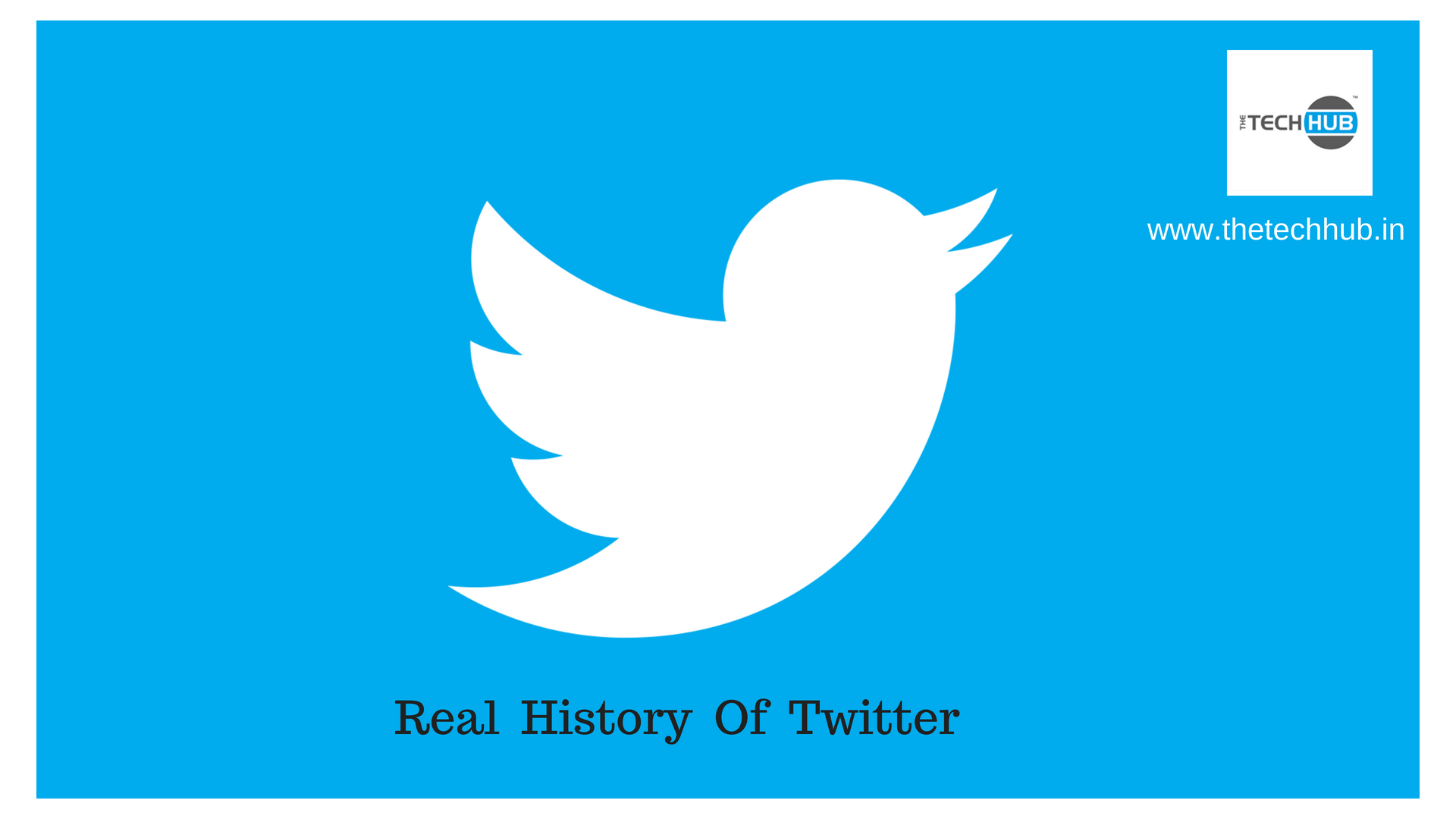 Real History Of Twitter